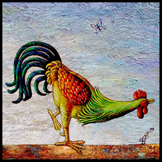 Green Rooster
