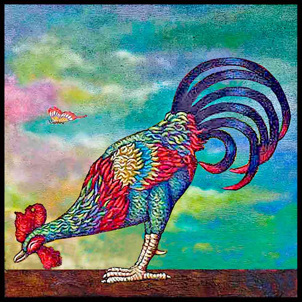 Blue Rooster